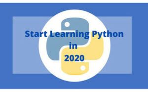 how to start learning python